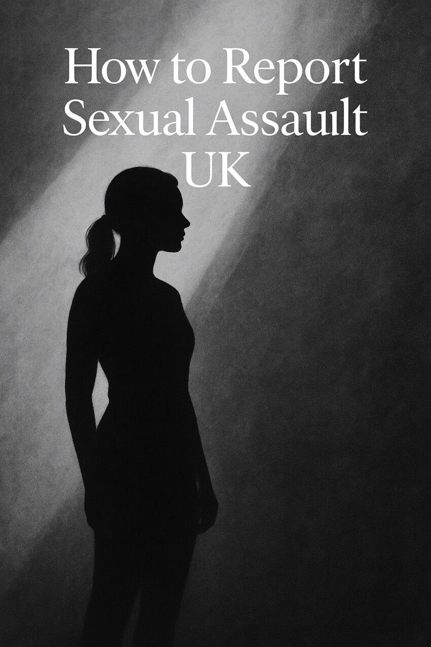 how to report sexual assault UK
